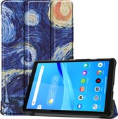 Lenovo Tab M8 HD hoes - Tri-Fold Book Case - Sterrenhemel