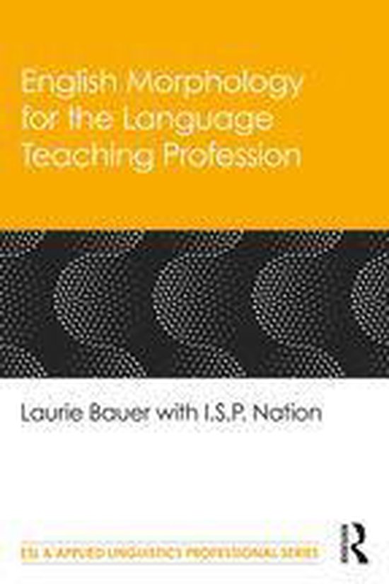 ESL & Applied Linguistics Professional Series - English Morp ... - cover