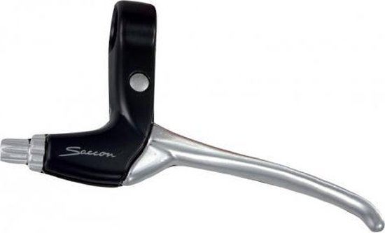 Saccon Remgreep Rollerbrake Links 4-vinger Zwart/zilver