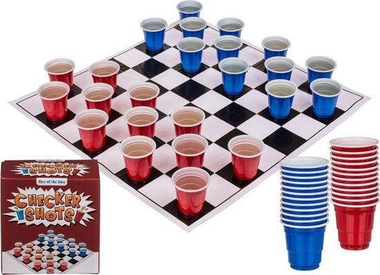 Afbeelding van het spel Checker Shots - Dammen Drankspel