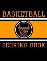 Basketball Scoring Book: 50 Game Scorebook with Scoring by Quarters (8.5 x 11) - Scoring by Half