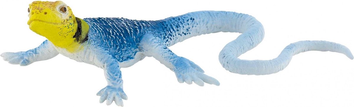 Bullyland 68488 – Speelfiguur en verzamelfiguur Gewone Halsbandhagedis – ca. 10 cm – levensecht en detailrijk vormgegeven – ideaal als educatief speelfiguur en klein cadeautje voor kinderen vanaf 3 jaar.