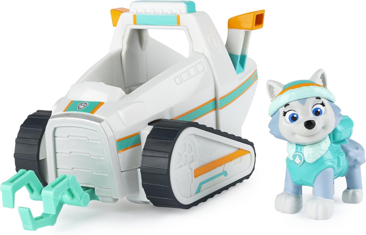 PAW Patrol - Everest's Sneeuwschuiver - speelgoedauto met speelfiguur - 71% gerecycled plastic - duurzaam speelgoed — afbeelding 24
