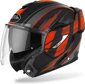 Airoh Rev 19 Ikon Orange Matt Modular Helmet  XL