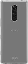 Azuri case TPU - transparant - voor Sony Xperia 1