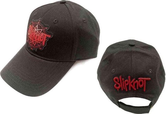 Slipknot - Logo Baseball pet - Zwart