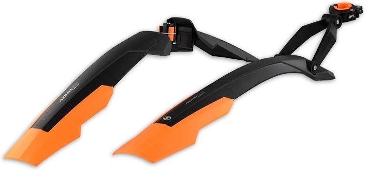 Simpla Spatbordset Adhd Long 27.5-29 Inch Zwart/oranje