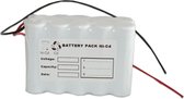 Quality Batteries Q-Batteries NiCd Pack 12V 0.8Ah Speciale Batterij Q3208