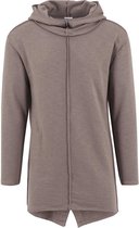 Urban Classics Hoodie/trui -M- Long Slub Terry Open Edge Bruin