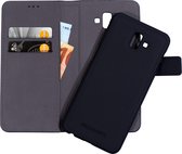 Mobiparts 2 in 1 Premium Wallet Case Samsung Galaxy J6 Plus (2018) Black