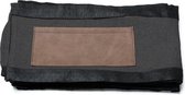 Kave Home - Dyla bedhoes in zwart voor een matras van 160 x 200 cm
