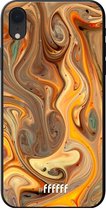 iPhone Xr Hoesje TPU Case - Brownie Caramel #ffffff