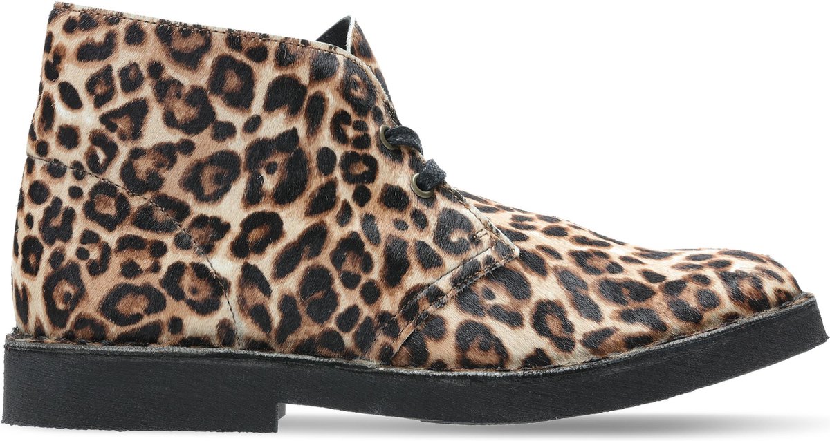 Clarks Dames schoenen Desert Boot 2 D leopard - Schoenen.nl
