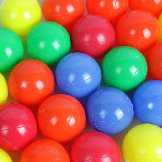 Trend24 - Ballenbak ballen - Kinderballen - Speelballen - Plastic -  Kleurenmix - 1000... | bol.com