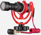 RODE Microphones VIDEO MICRO Cameramicrofoon Zendmethode:Kabelgebonden Incl. kabel, Incl. windkap, Flitsschoenmontage