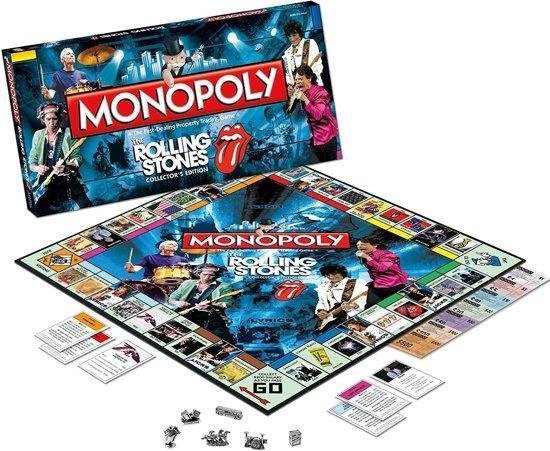 Thumbnail van een extra afbeelding van het spel Monopoly Rolling Stones  - Engelstalig Bordspel