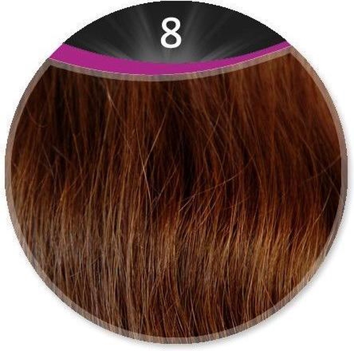 Great Hair Full Head Clip In - 40cm - straight - #8
