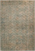 Laagpolig vintage vloerkleed Antique - Goud - 120x180 cm