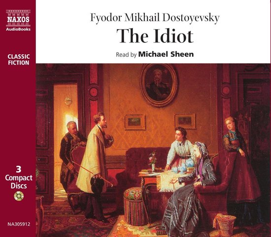 Audioboek 'The Idiot' van Fjodor Dostojevski, 'Classic Fiction', 3 cd's