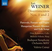 Valeria Csanyi & Budapest Symphony Orchestra Mav - Weiner: Divertimentos Nos. 1 And 2 (CD)