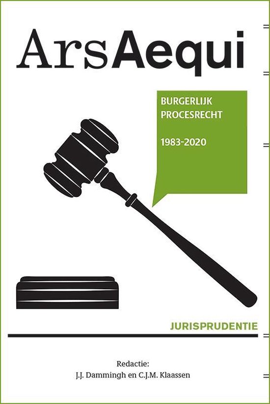Ars Aequi Jurisprudentie - Jurisprudentie Burgerlijk Procesr ... - cover