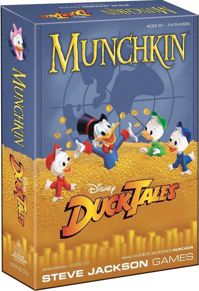 USAopoly Munchkin : jeu de société Disney en anglais