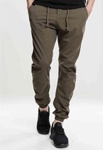 Urban Classics Heren joggingbroek -XL- Stretch Groen