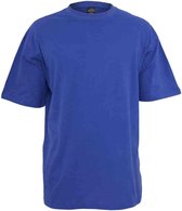 Urban Classics - Tall Heren T-shirt - 5XL - Blauw