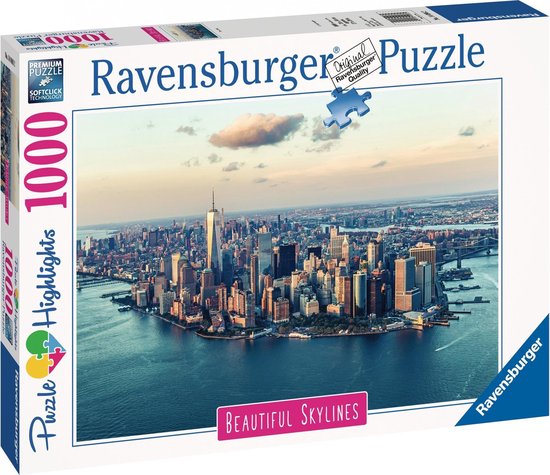 Ravensburger puzzel New York - Legpuzzel - 1000 stukjes | bol.com