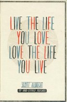 Live The Life You Love Postcard Box