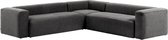 Kave Home - 6-zits hoekbank Blok grijs 320 x 320 cm