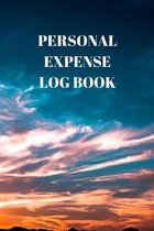 Personal Expense Log Book: 110 Pages of 6 X 9 Inch Daily Record of Your Daily Expenses