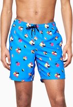 Happy Socks Hibiscus Long Swim Shorts