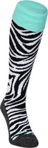 Brabo Socks BC8300C Zebra Sportsokken Junior - Maat 31-35