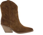 Dames Enkellaars Bronx Bronx Low Kole 34151-c-1606 Cognac - Maat 40