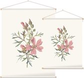 Muskuskaasjeskruid (Musk Mallow) - Foto op Textielposter - 120 x 160 cm