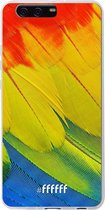 Huawei P10 Plus Hoesje Transparant TPU Case - Macaw Hues #ffffff