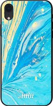 iPhone Xr Hoesje TPU Case - Endless Azure #ffffff