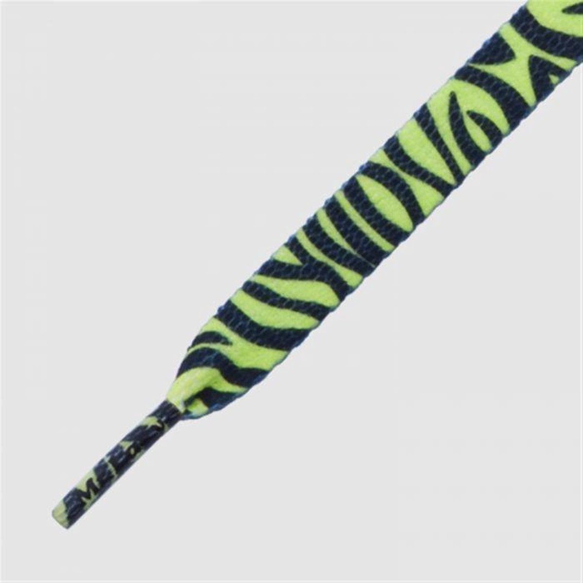 Mr Lacy Printies - zebra neon lime yellow - One size