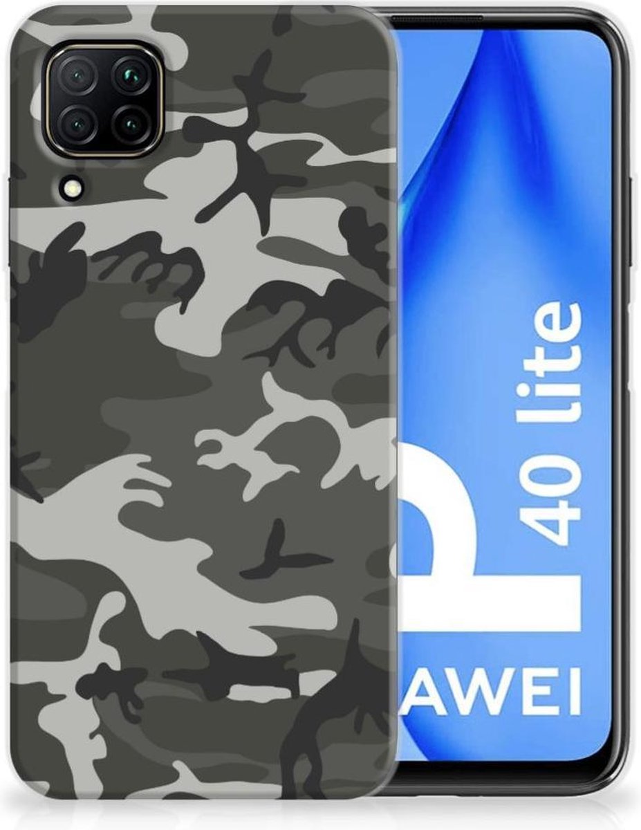 Huawei P40 Lite TPU bumper Army Light