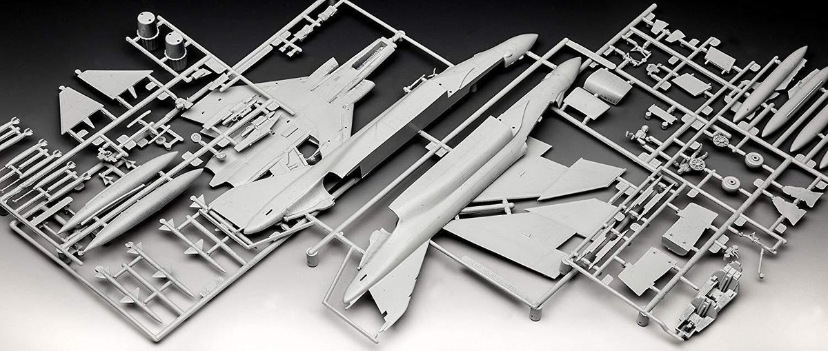 Revell Modelbouwpakket Vliegtuigen - 03941 F-4J Phantom II Plastic - 1:72 - Modelbouw — afbeelding 3