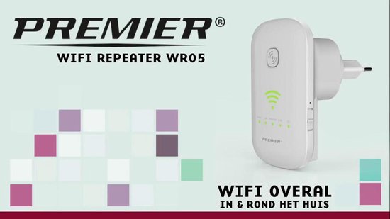 Premier Homeline WR05 - wifi versterker - 750 Mbps | bol.com