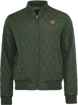 Urban Classics Jas Diamond Quilt Jacket Tb862 Olive Mannen Maat - XL
