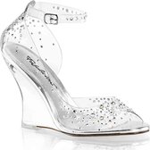 Fabulicious Sleehakken -38 Shoes- LOVELY-430RS US 8 Transparant