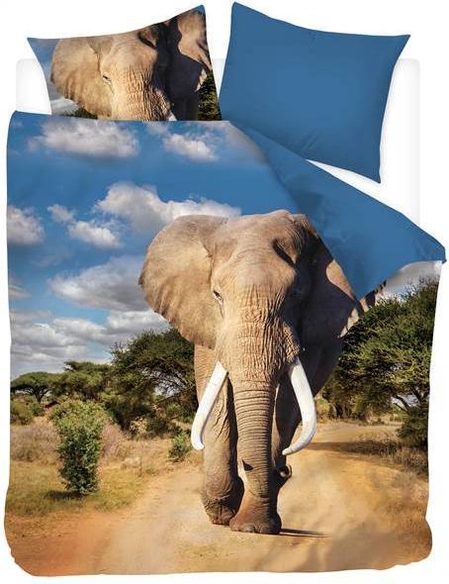 Snoozing Imani - Dekbedovertrek - Lits-jumeaux - 240x200/220 cm - Multi kleur