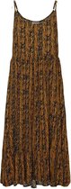 Nmbeagle S/l Calf Dress 27012121 Inca Gold/black
