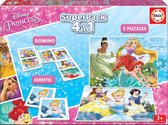 Educa Disney Princess - Superpack 4 En 1