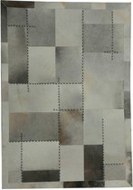 Grijs vloerkleed - 160x230 cm  -  Symmetrisch patroon A-symmetrisch patroon - Modern