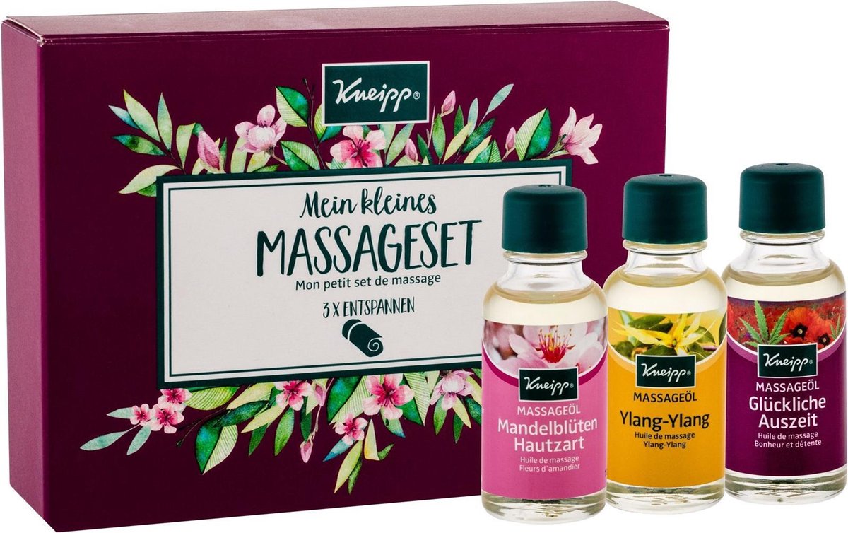 Kneipp Massage Oil 3x20ml For Massage