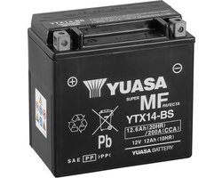 Yuasa YTX14-BS Motorbatterij (batterij) 5050694004513 | bol.com